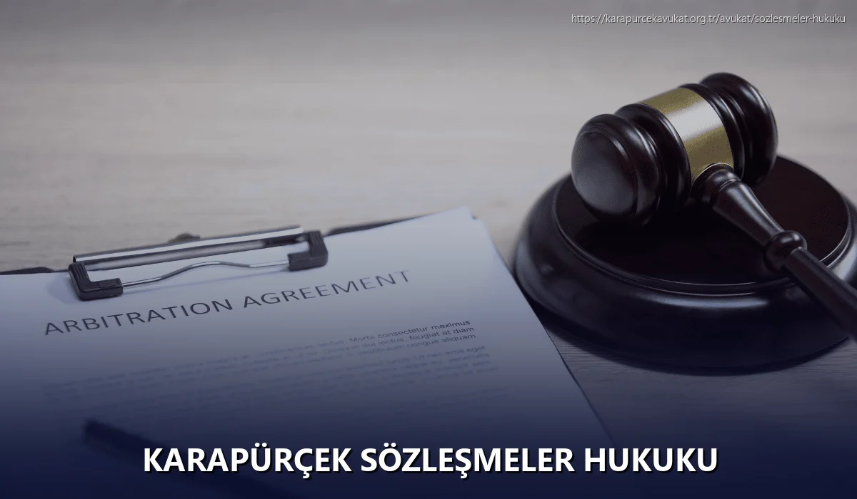 Karapürçek Sözleşmeler Hukuku