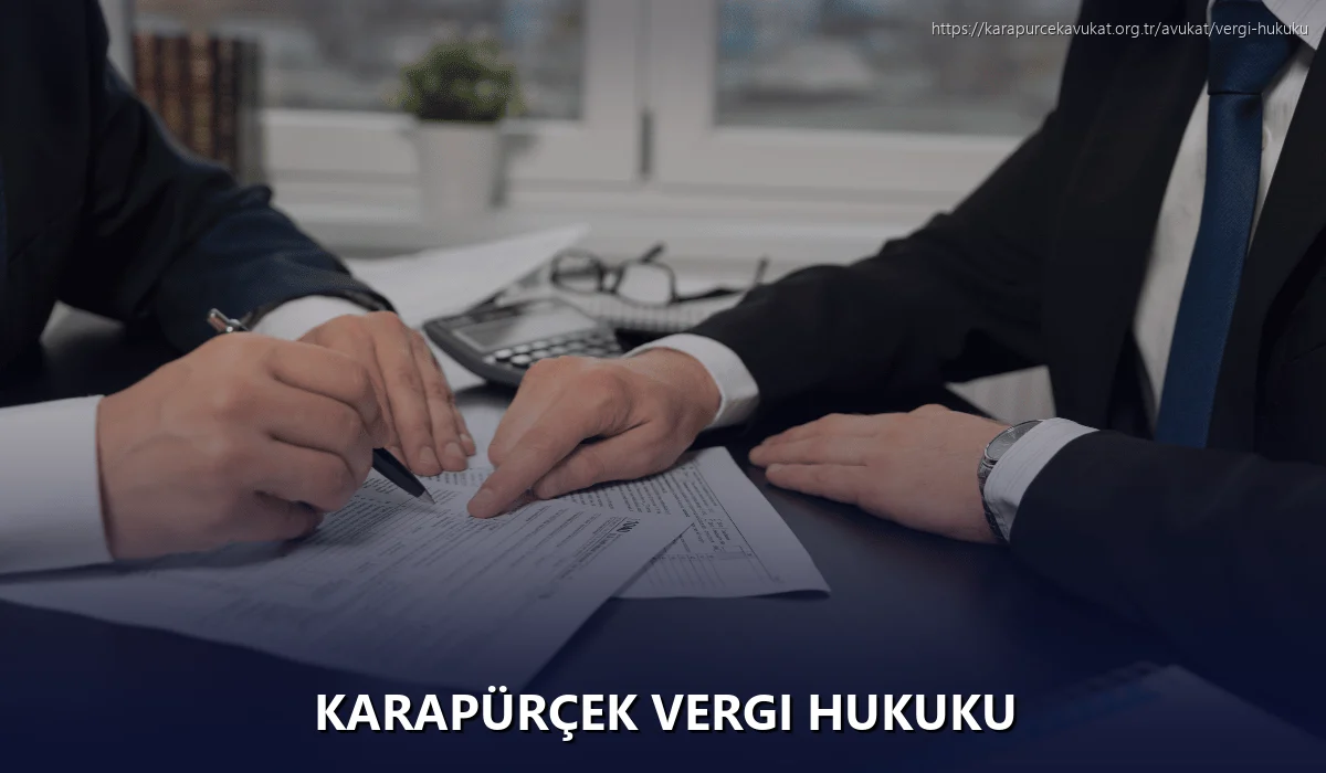 Karapürçek Vergi Hukuku